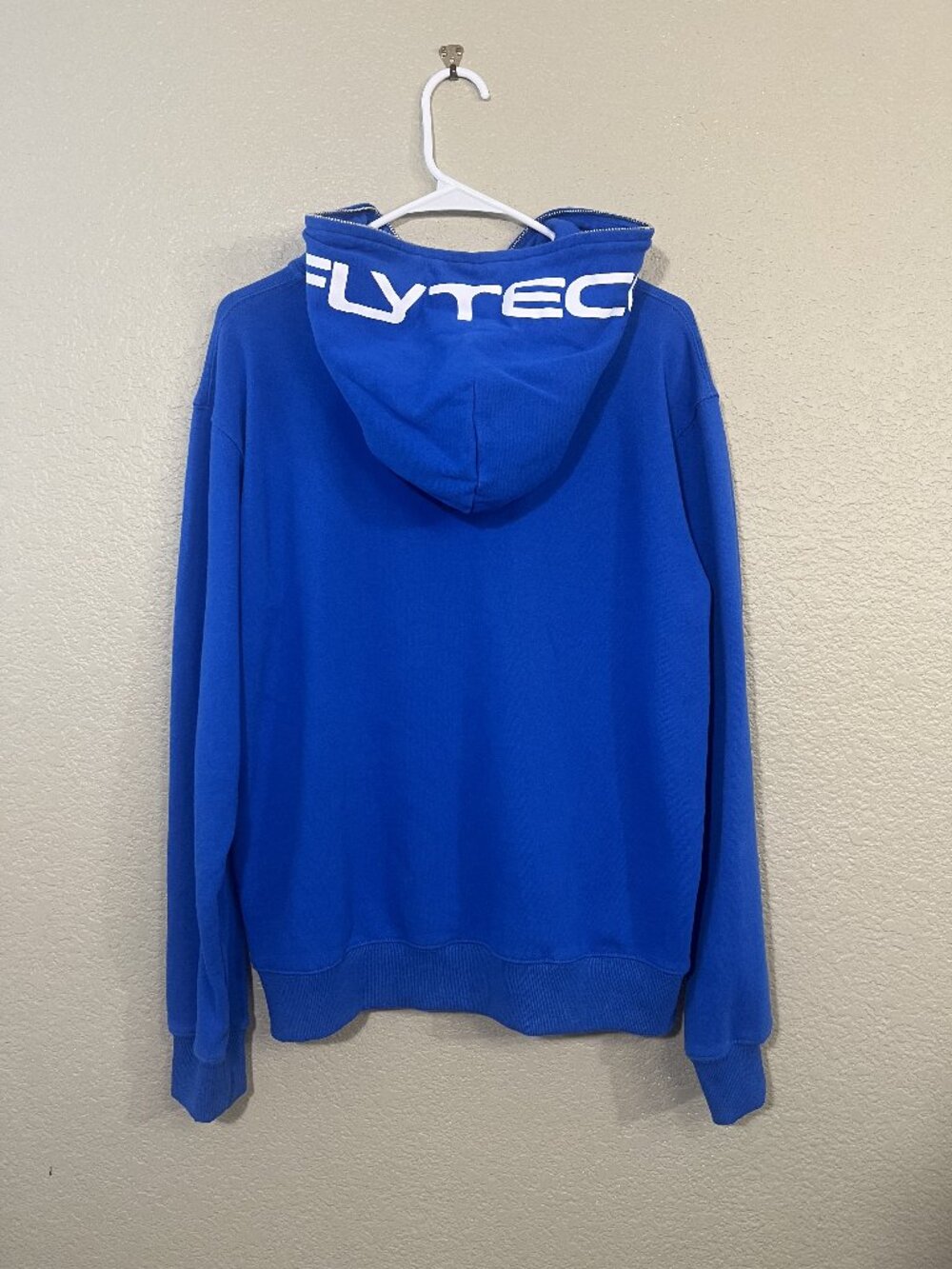 Flytecc Full Zip Hoodie Blue Large